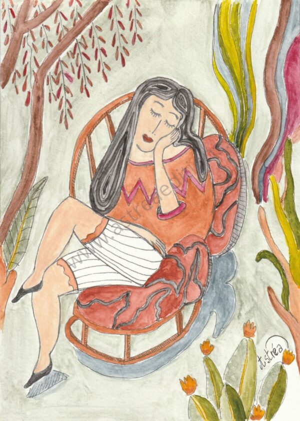 Sieste au jardin